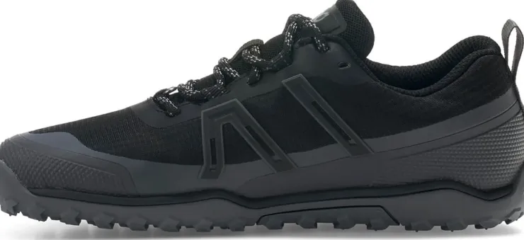 Hiking Shoes & Boots|Walking Shoes-Xero Shoes Womens Scrambler Trail Low WP Shoe - Black-Asphalt