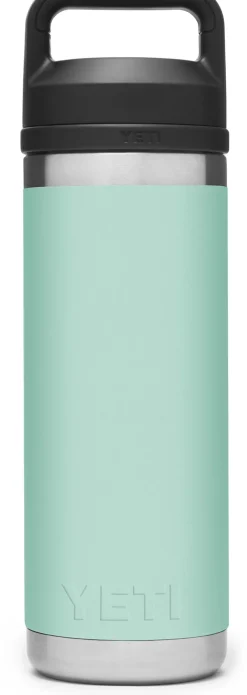 Water Bottles-Yeti Rambler 18oz Bottle - Seafoam