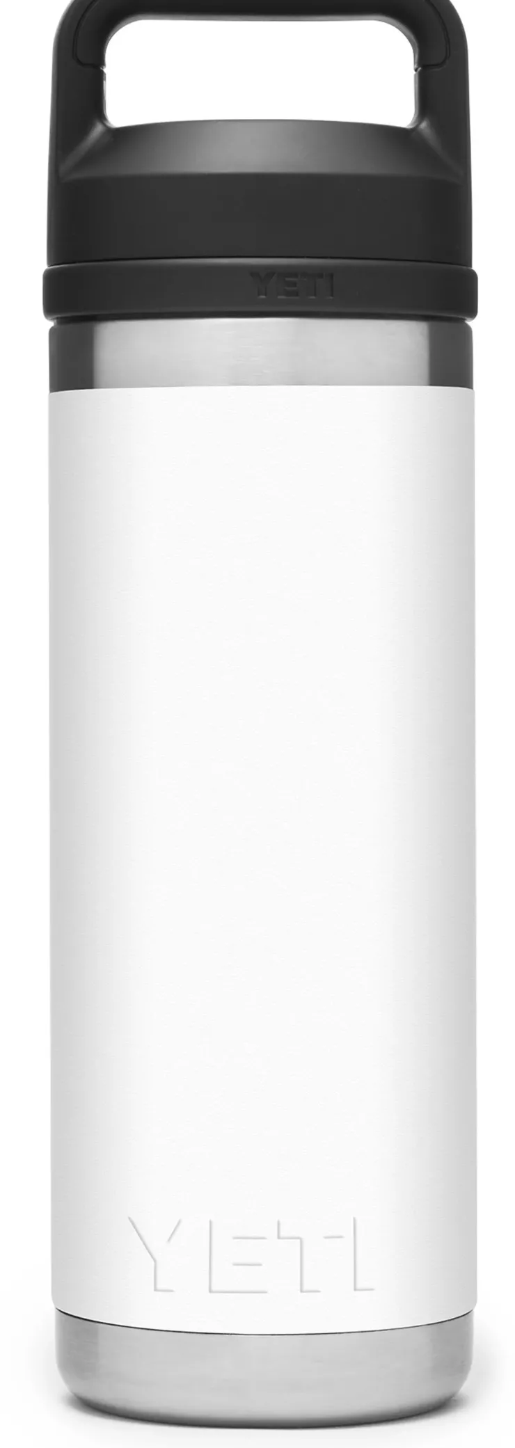 Water Bottles-Yeti Rambler 18oz Bottle - White