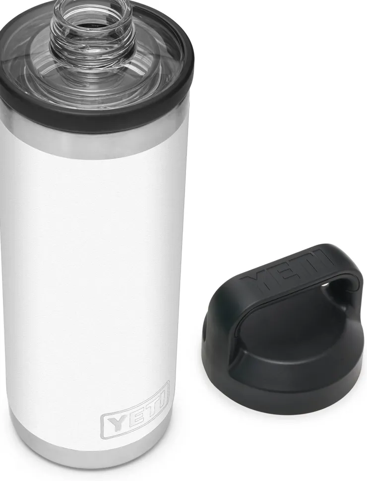Water Bottles-Yeti Rambler 18oz Bottle - White