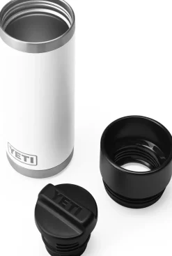 Coffee Mugs & Flasks-Yeti Rambler 18oz HotShot Bottle - White