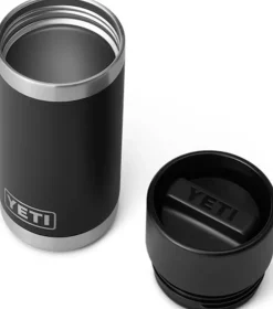 Coffee Mugs & Flasks-Yeti Rambler 12oz HotShot Bottle - Black