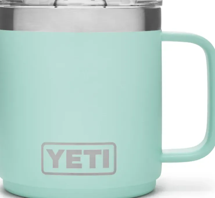 Coffee Mugs & Flasks-Yeti Rambler 10oz Mug - Seafoam