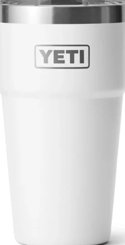 Coffee Mugs & Flasks-Yeti Rambler 20oz Stackable Cup - White