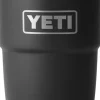 Coffee Mugs & Flasks-Yeti Rambler 8oz Stackable Cup - Black