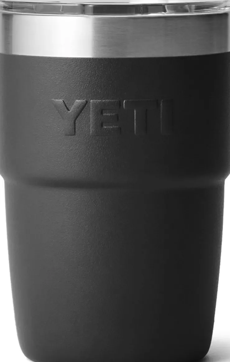 Coffee Mugs & Flasks-Yeti Rambler 8oz Stackable Cup - Black