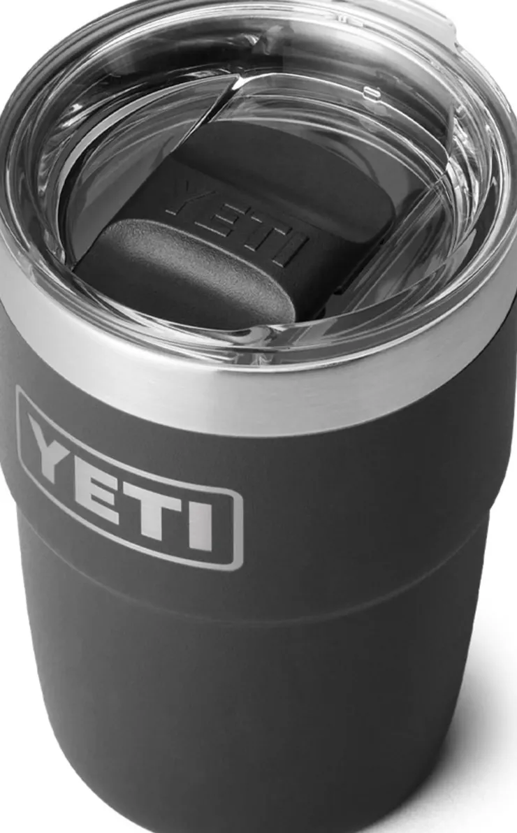 Coffee Mugs & Flasks-Yeti Rambler 8oz Stackable Cup - Black