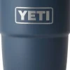 Coffee Mugs & Flasks-Yeti Rambler 8oz Stackable Cup - Navy