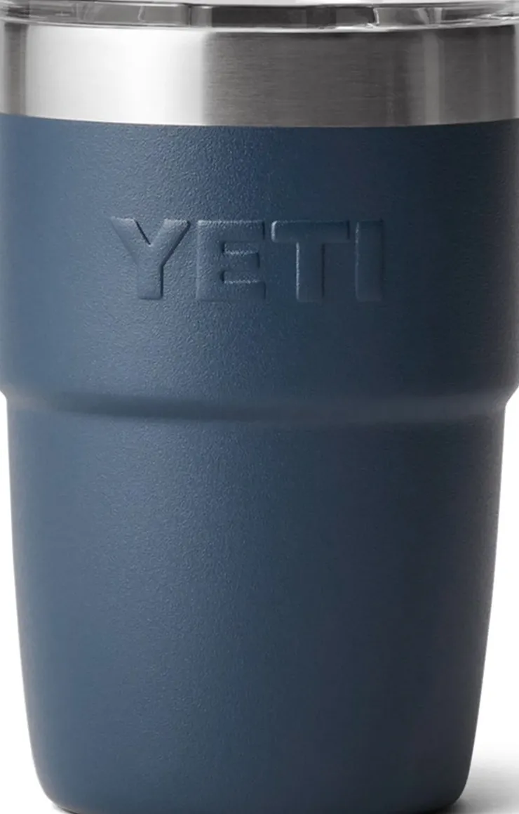 Coffee Mugs & Flasks-Yeti Rambler 8oz Stackable Cup - Navy