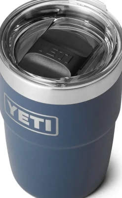 Coffee Mugs & Flasks-Yeti Rambler 8oz Stackable Cup - Navy
