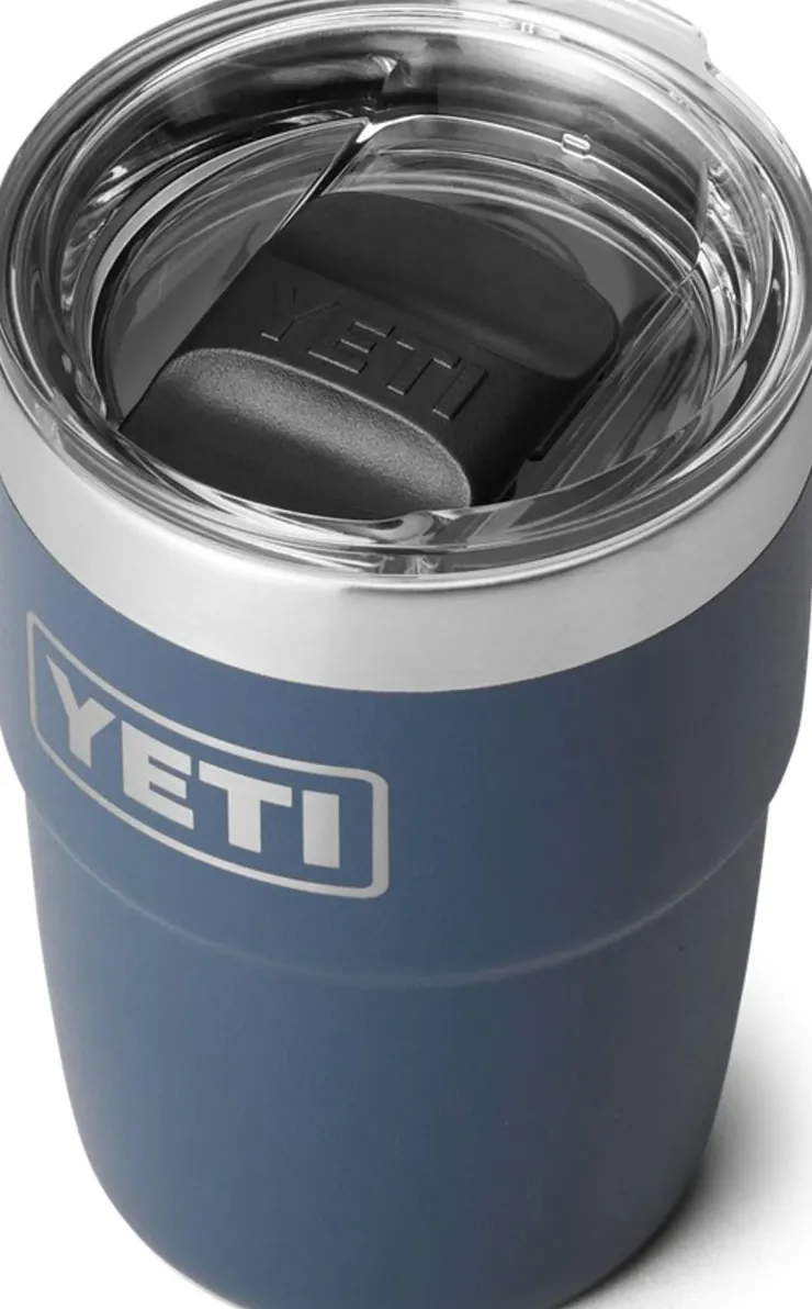 Coffee Mugs & Flasks-Yeti Rambler 8oz Stackable Cup - Navy