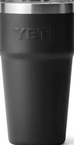 Coffee Mugs & Flasks-Yeti Rambler 20oz Stackable Cup - Black