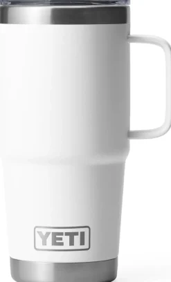 Coffee Mugs & Flasks-Yeti Rambler 20oz Travel Mug - White