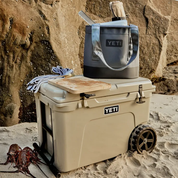 Cool Boxes & Accessories|Cool Boxes & Accessories-Yeti Tundra Haul Wheeled Cool Box - Charcoal