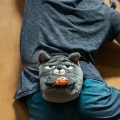 Chalk & Chalkbags-YY Vertical Chalk Bag - Grey Cat